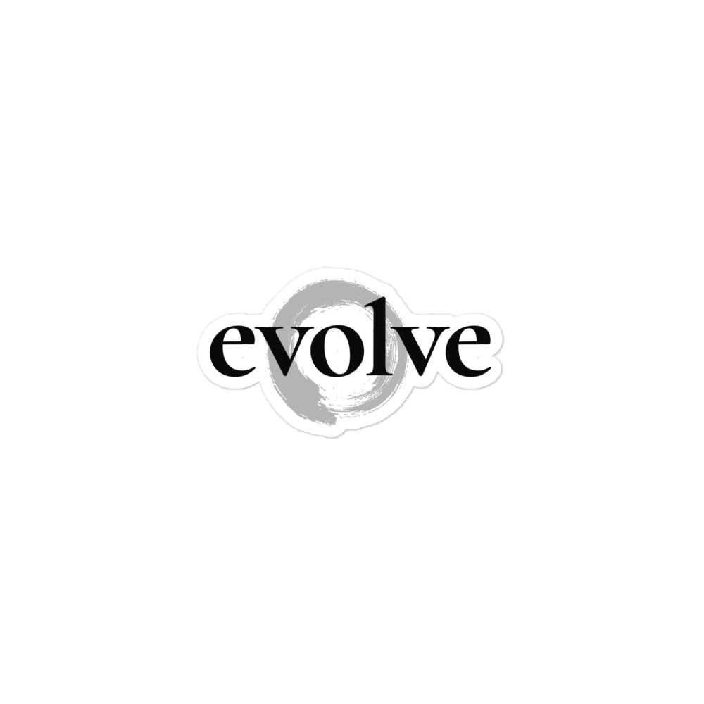 Evolve Logo Bubble-free Sticker