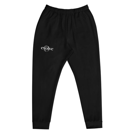 Evolve Logo Black Joggers