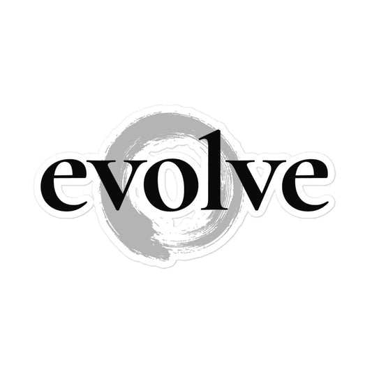 Evolve Logo Bubble-free Sticker