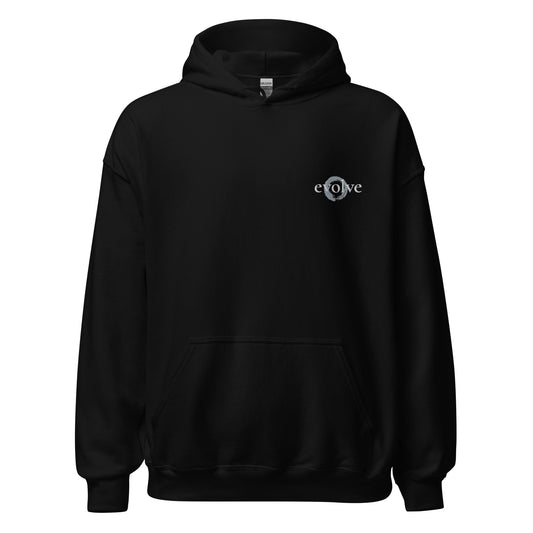 Evolve Logo Black Hoodie